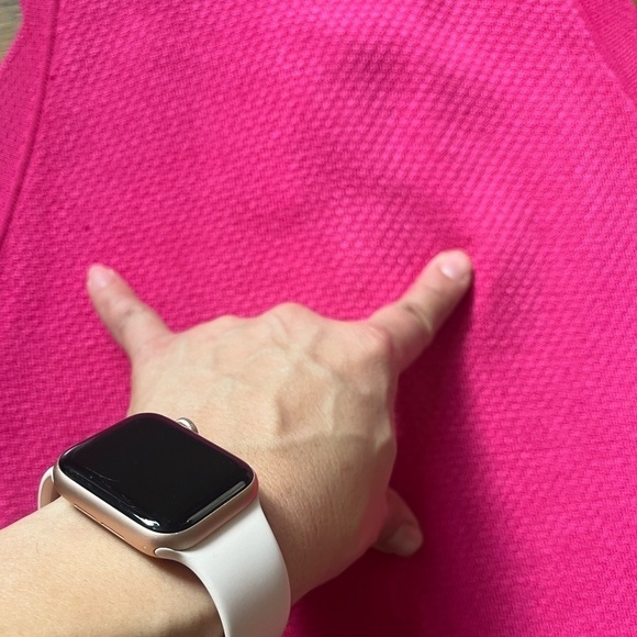 Bebe Pink Elissa Scalloped Dress. Size M - Picture 13 of 13